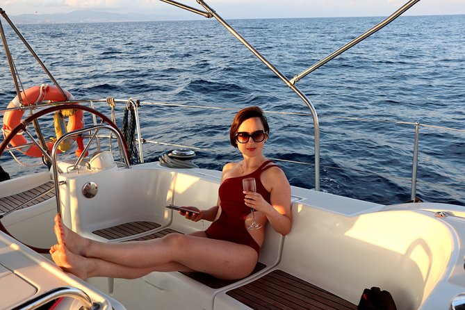 Barcelona Private Sailing Tour with Drinks for Family and Friends - The View Stops: Sagrada Familia and Tibidabo From Sea Level