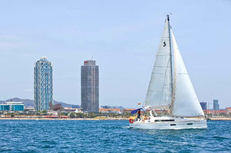 Barcelona: Private Sailing Trip with Drinks & Snacks (max 9) - The Mediterranean swim stop: when it happens and how to plan for it