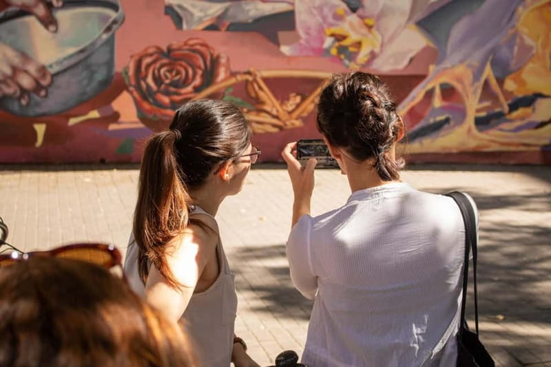 Barcelona | Private StreetArt Bike Tour - Alley walls and neighborhood icons: La Gamba to Carrer de Sant Pau