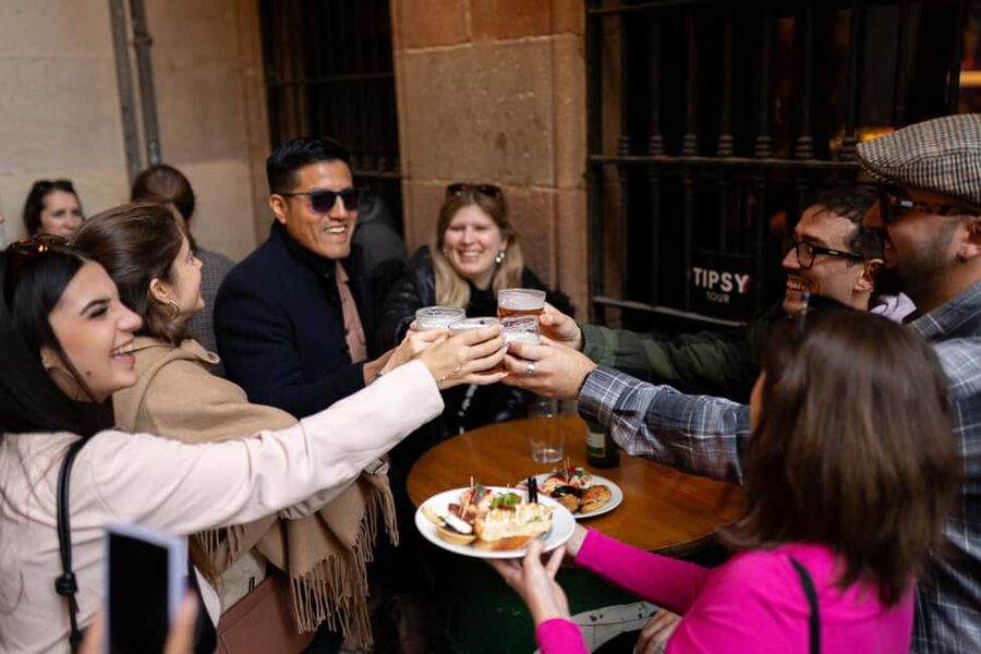 Barcelona Private Tapas Tour with Lunch or Dinner in El Born - The actual eating plan: nine tapas, paella, dessert, and four drinks