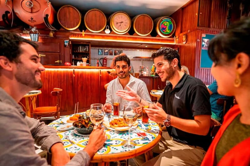 Barcelona: Private Tapas & Wine with Flamenco Show Old Town - Meeting point near Palau de la Música Catalana, then old-town navigation