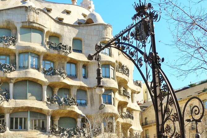 Barcelona Private Tour by Sidecar Motorcycle - Modernist Barcelona by sidecar, Gaudi and Domenech i Muntaner exteriors