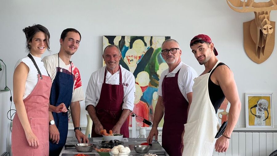 Barcelona: Rooftop Tapas and Sangria Class with a Chef - Meet Chef Alfonso, Plus Txema, Then Start With Cava or Champagne