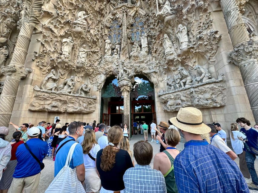 Barcelona: Sagrada Familia Entry Ticket and Guided Tour - The Passion Facade: where the emotion turns sharp and stark