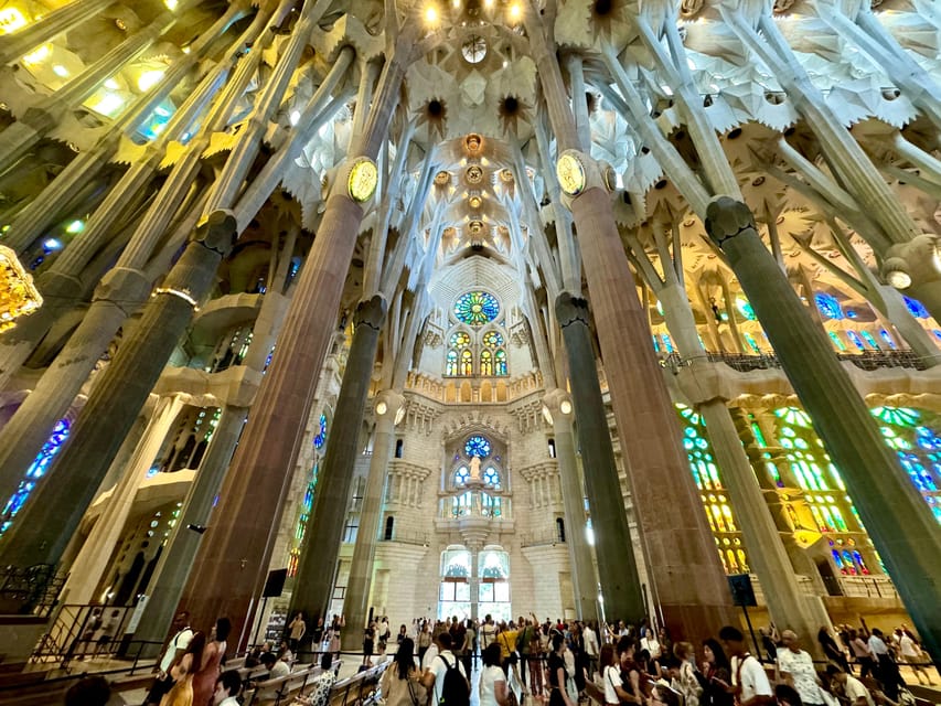 Barcelona: Sagrada Familia Entry Ticket and Guided Tour - The model stop: seeing the finished Sagrada Família while it’s still under construction