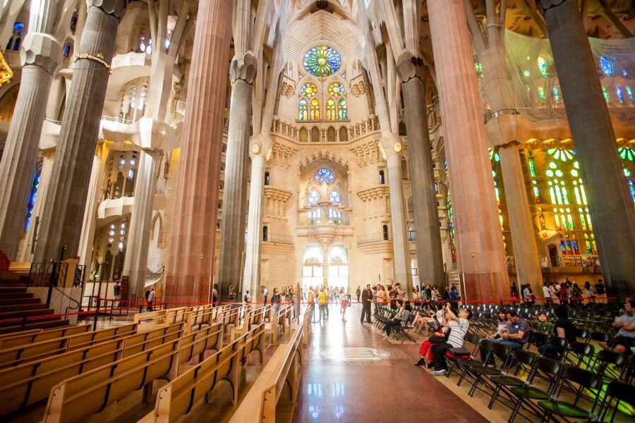 Barcelona: Sagrada Familia Entry Ticket with Audio Guide - Inside the Nave: Where the Design Becomes Understandable