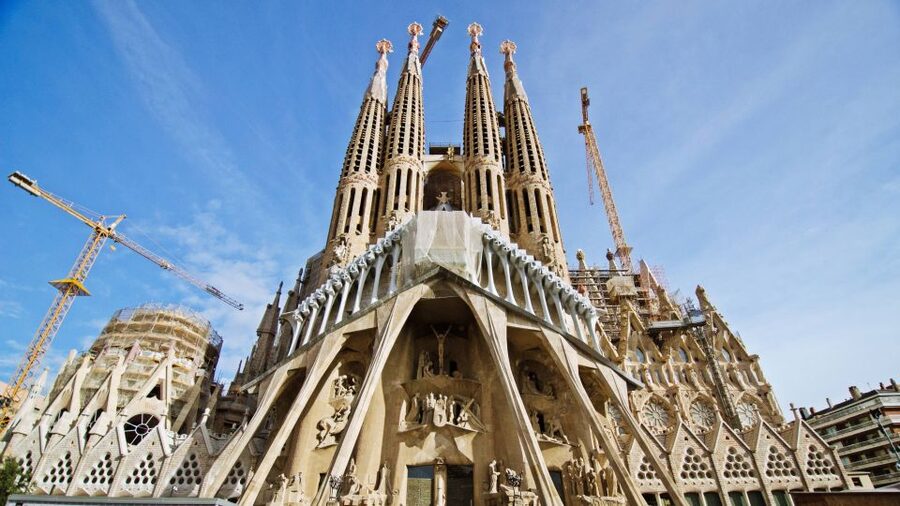 Barcelona & Sagrada Familia Half-Day Tour with Hotel Pickup - La Rambla pass-by, then straight into the Gothic Quarter