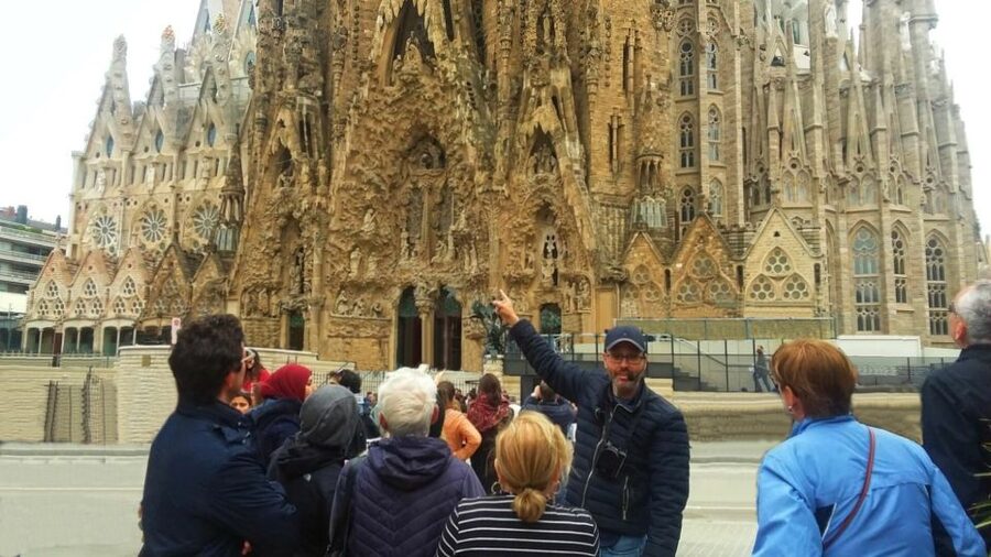 Barcelona & Sagrada Familia Half-Day Tour with Hotel Pickup - Inside Sagrada Familia: what to notice in the time you have