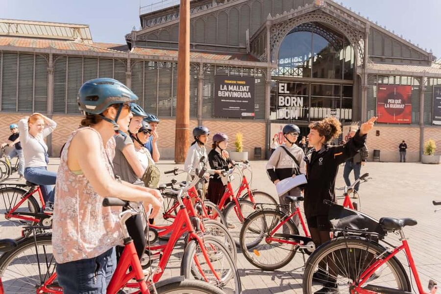 Barcelona: Sagrada Familia or City Tour by Bike or eBike - Santa Maria del Mar and the Born layer: where the old city gets real