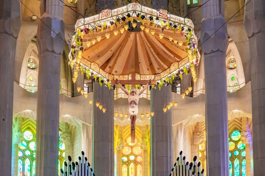 Barcelona: Sagrada Familia Skip-the-Line Entry Ticket & Tour - First Stop Outside: Nativity Façade and Gaudí’s Core Ideas