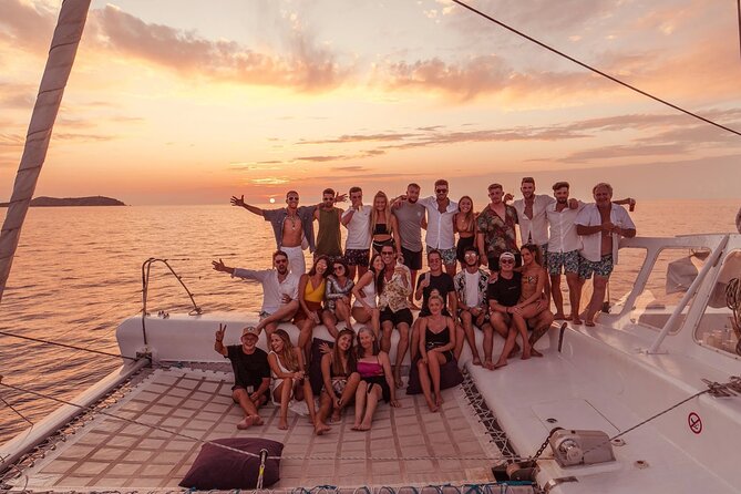 Barcelona Sailing Cruise and Party Passport Experience - On the yacht: skipper, open bar, and the swim option