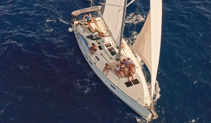 Barcelona Sailing Experience Luxury Boat w/Snacks & Drinks - Sailing out of Port Olimpic, the part that starts the magic