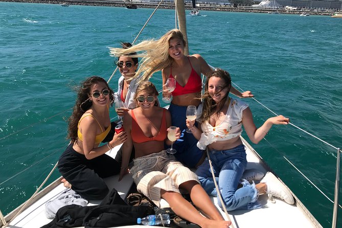 Barcelona Sailing: Light Snacks & Open Bar with Private Option - Harbor cruise first, then open-sea skyline time