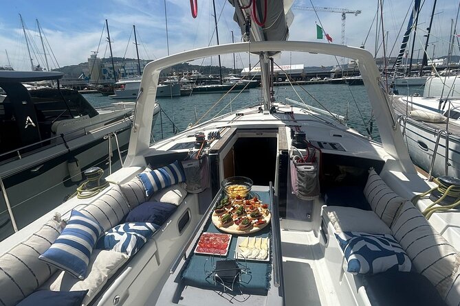 Barcelona: Sailing Tour with Tapas, Drinks, Swim & Sunset Option - The sailing experience around Barcelona’s America’s Cup setting