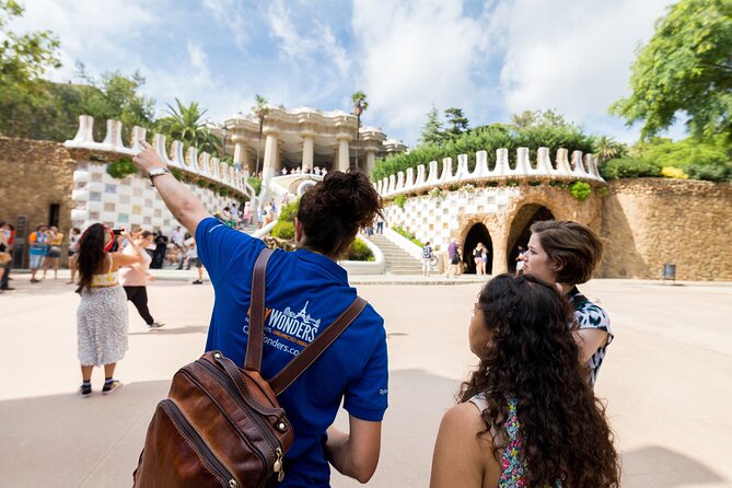 Barcelona: Skip-the-Line Gaudi's Park Guell Guided Tour - What you’ll do in the guided Monumental Zone (about 1 hour 5 minutes)