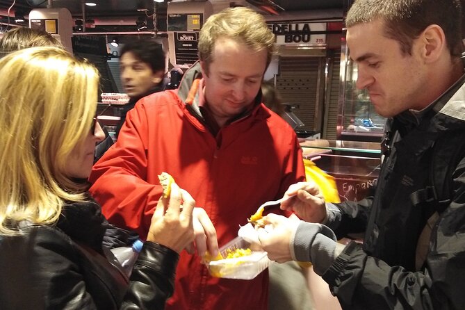 Barcelona Street Food Tour with Local Market & City Center Visit - Gothic Quarter Stroll: Pinchos, Patatas Bravas, and Medieval Streets