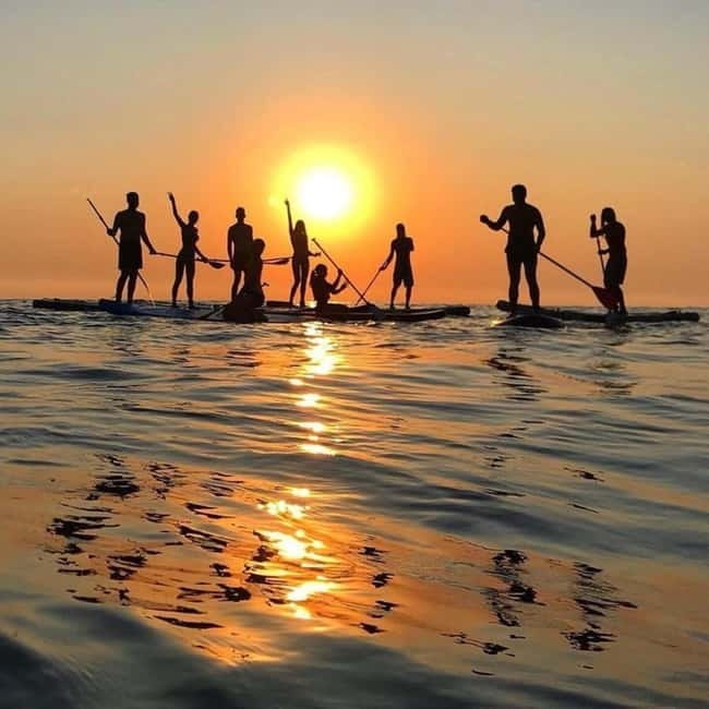 Barcelona: Sunrise or Sunset Paddle Surf with Photos - Key things I’d circle on your map