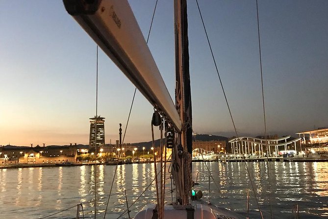 Barcelona Sunset and Day Sailing Cruise - The swim option when the sea is friendly