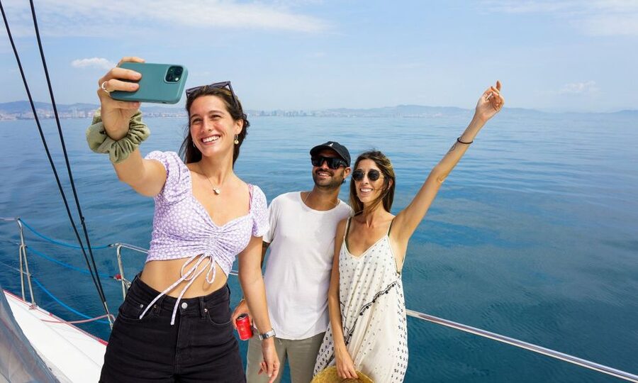 Barcelona: Sunset or Day Catamaran Cruise with Tapa & Drink - Quick Hits Before You Go