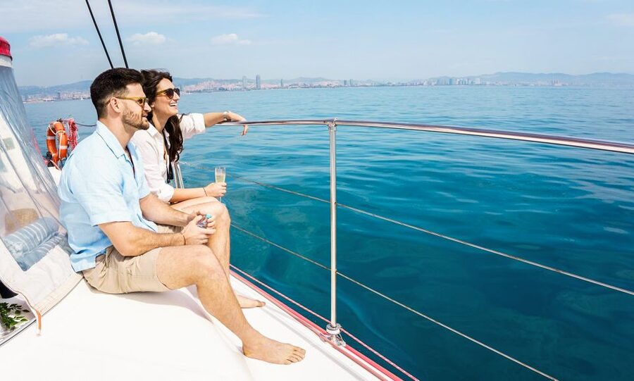 Barcelona: Sunset or Day Catamaran Cruise with Tapa & Drink - Views of Barcelona from the Water: Better Than the Usual Photo Spots