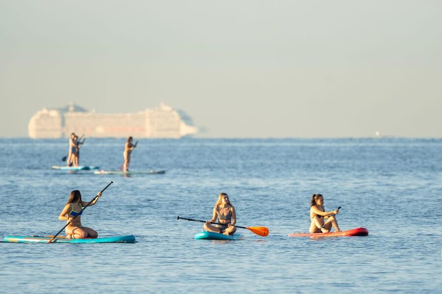Barcelona: Sunset Paddleboarding Experience with 1 Beer - Key highlights worth planning for