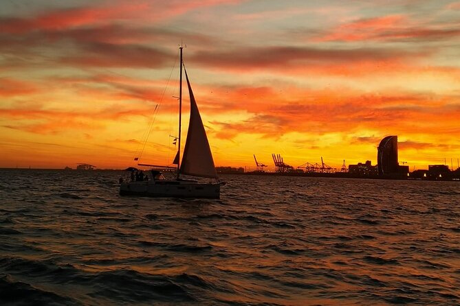 Barcelona Sunset Private Sailing & Live Spanish Guitar & open Bar - Olympic Marina departure, where the skyline feels close