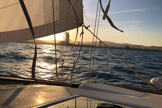 Barcelona Sunset Private Sailing with Light Snacks and Open Bar - Landmark watching from the deck, how to enjoy it without rushing