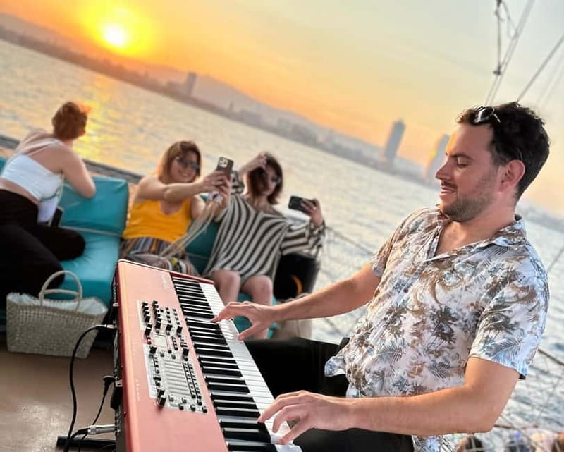 Barcelona: Sunset Sailing Cruise with Live Music - Key highlights to know before you go