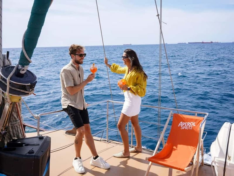 Barcelona: Sunset Sailing Cruise with Live Music - How the sunset portion unfolds along Barcelona’s coastline