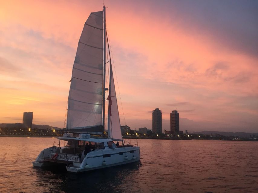Barcelona: Sunset Sailing Tour with Open Bar & Snacks - Open bar value: what $53 really buys you