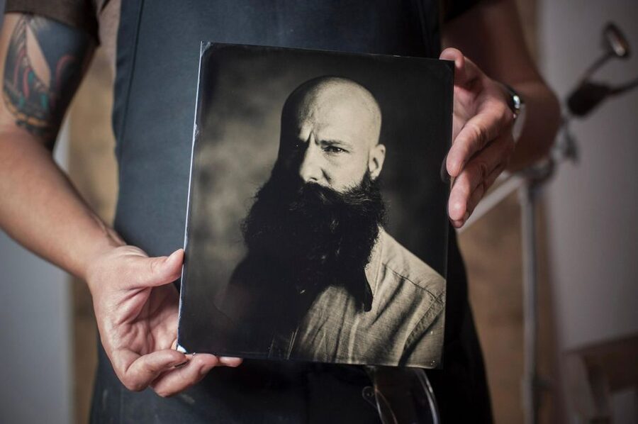 Barcelona: Take your portrait with a 19th century process - Your Finished Portrait: Washing, Drying, Varnishing, Pickup
