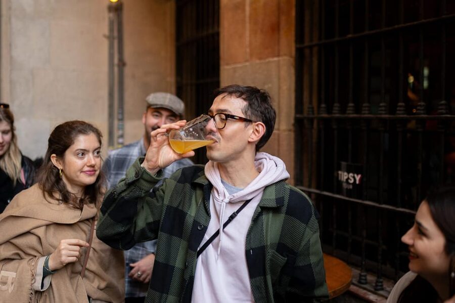Barcelona: Tapas Tour with Food Tastings and Drinks - The tapas lineup: bravas, croquettes, pimientos, paella, dessert