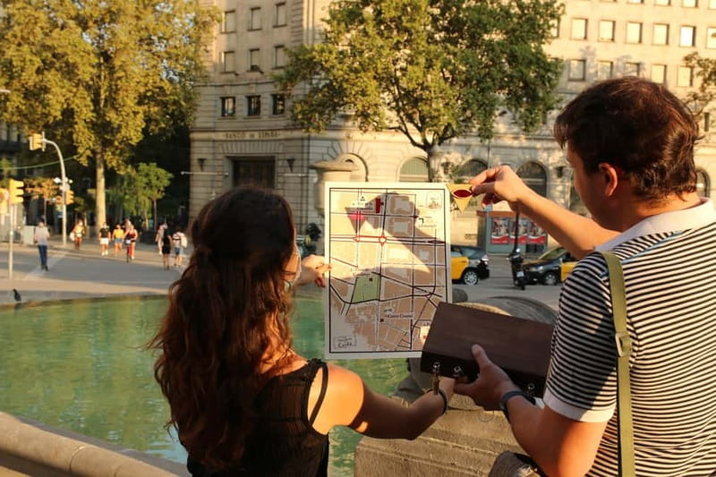 Barcelona: The Search for the Snake Stone City Treasure Hunt - Where you start at Carrer de Trafalgar, 17, and what you get