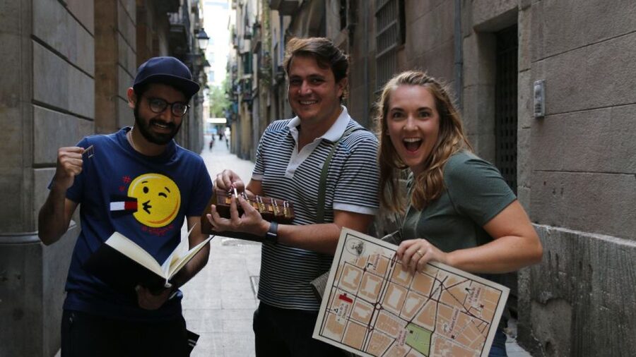Barcelona: "The Secret of Cerdà" Treasure Hunt Walking Tour - Starting at Carrer de Trafalgar 17: Your “Magical Tools” Moment
