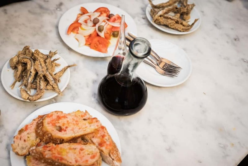 Barcelona: The Ultimate Local Tapas & Drinks Food Tour - Sea-to-street flavors and a dessert exit strategy