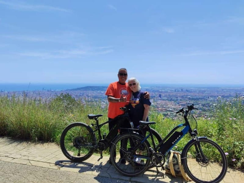Barcelona to Tibidabo: Hidden Gems & Scenic Views eMTB Tour - Leaving the center behind and starting the climb to Tibidabo