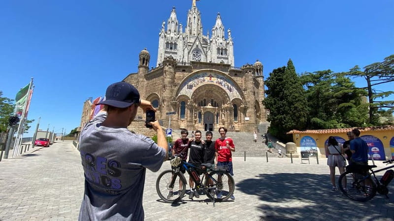 Barcelona to Tibidabo: Hidden Gems & Scenic Views eMTB Tour - Passeig de Gràcia, then modernism on a live route