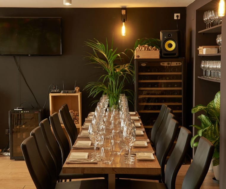Barcelona: Wine Tasting and Tapas 5-Course Pairing Dinner - Vivinos Wine Bar location, and the private-room dinner feel