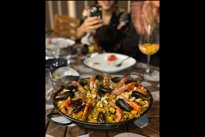BBQ Paella in a Penthouse Terrace in Barcelona with a Chef - Clericot and the Included Drinks: A Terrace Dessert That Acts Like a Party