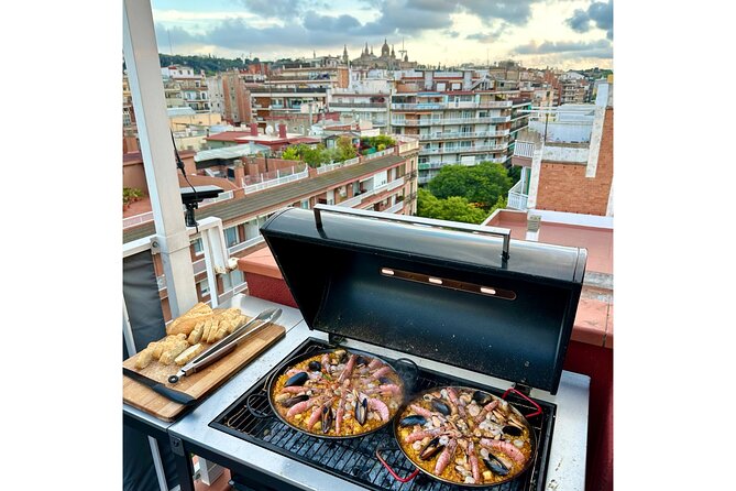 BBQ Paella in a Penthouse Terrace in Barcelona with a Chef - Chef Victor’s Charcoal Setup: What You Actually Learn