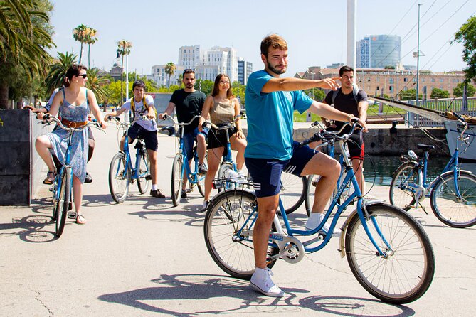 Beach Bike Tour Barcelona - Parc Diagonal Mar, Poblenou, and the JJOO 1992 area