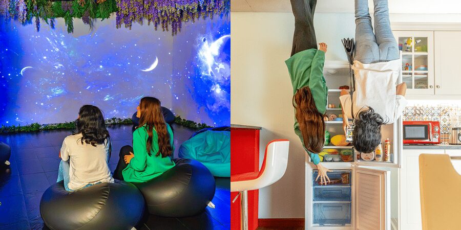 Big Fun Museum Barcelona – Interactive Fun Experience - Giant’s House and the Upside Down House: the quickest way to feel like a movie set