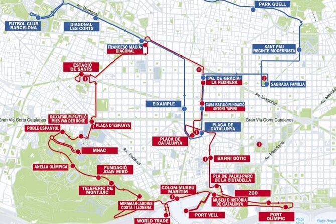 City Sightseeing Barcelona Hop-On Hop-Off Bus Tour: 24 or 48-Hour - Value check: $39.54 and when this pass actually pays