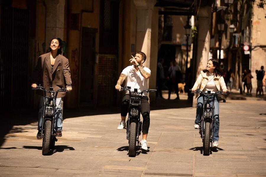 Comfortable E-Fatbike High-Lights Tour Barcelona - Parc de la Ciutadella and Arc de Triomf: start easy, look sharp