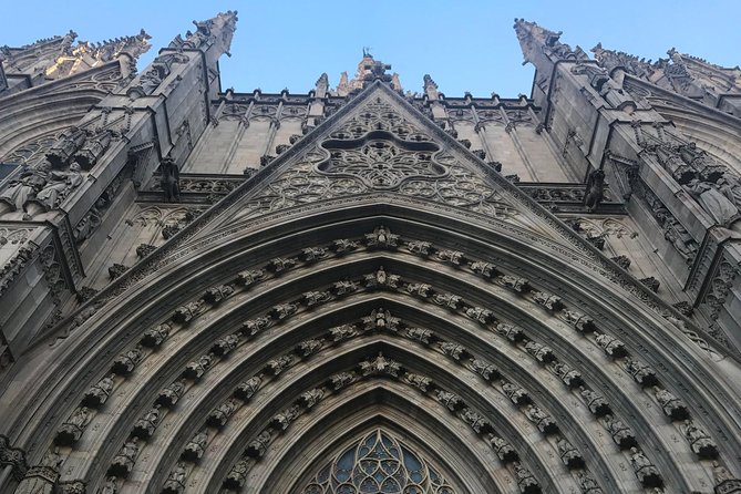 Discover Barcelona’s Gothic Quarter | Private & Semi-Private - Barcelona Cathedral (St. Eulalia): Gothic architecture and a viewpoint payoff