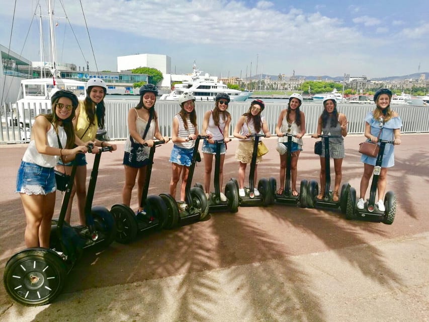 Discover Barcelona with a Guided Segway Tour - Training, Then Straight Into the Beach to Port Vell Route