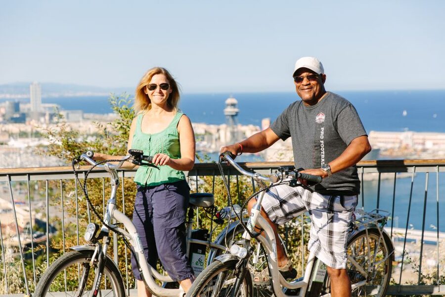 Electric Bike Tour of Montjuic and Barcelona - How the guide turns stops into a story you actually remember