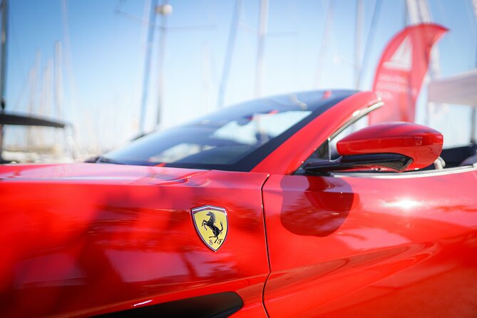 Ferrari Car Driving & Sailing Experience Barcelona - Parc Ciutadella stop: the Olympic waterfront moment