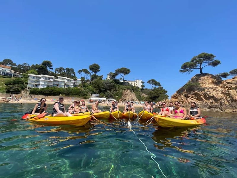 From Barcelona: Costa Brava Kayak & Snorkel Tour with Picnic - From Barcelona to Costa Brava, with a kayak as your ticket