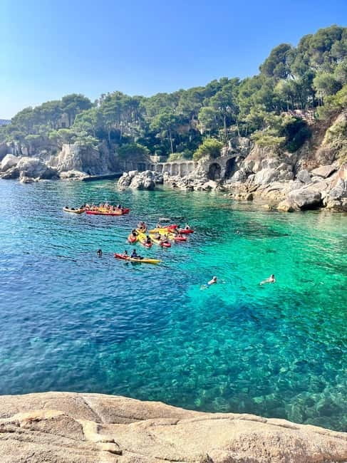 From Barcelona: Costa Brava Kayak & Snorkel Tour with Picnic - What to bring: sunscreen, swimwear, and a sanity check for your comfort